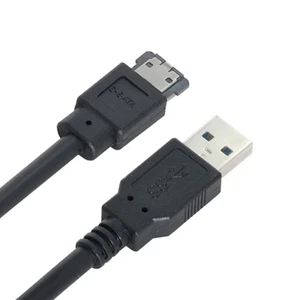 Power Over eSATA DC5V Adapter USB2.0 to HDD/SSD/ODD eSATAp Converter to USB3.0 - Picture 1 of 4