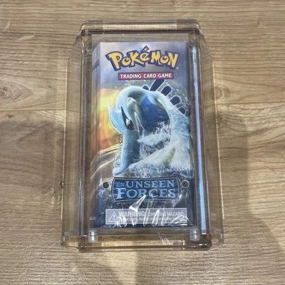 Lugia Ex Unseen Forces 2005 Pokemon Deck SEALED and in custom acrylic case - Image 1 of 3