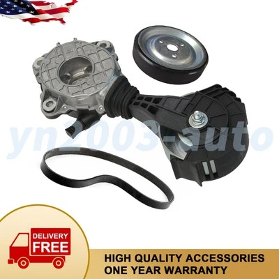 Kit For Mini Cooper R56 R59 R60 1.6L 1.6T Belt Tensioner+ Water Pump Belt Pulley Foto 1 de 4
