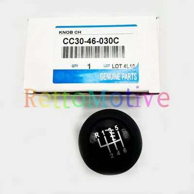 OEM New For Mazda 3 5 & 6 2009-2015 CC30-46-030C Black 6 Speed Shift Knob Foto 1 de 4