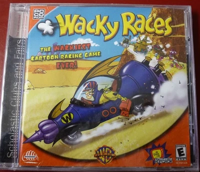 Video Game PC Wacky Races Scholastic Cartoon network NEW SEALED Jewel - Image 1 of 2
