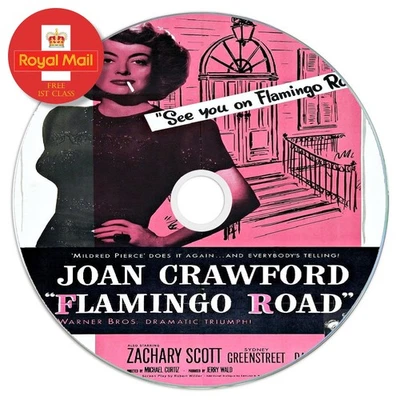 Flamingo Road (1949) Public Domain Film DVD Free 1st Class UK Post - Image 1 of 2