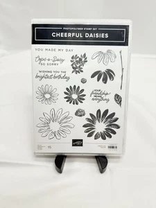 FRÖHLICHE GÄNSEBLÜMCHEN Stampin' Up! Stempelset 161290 Papier Bastelkarten NEU Retired - Bild 1 von 3