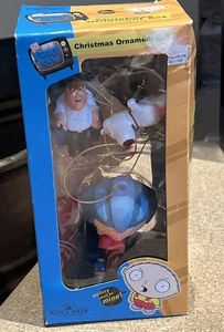 Kurt S. Adler Peter Brian & Stewie Family Guy Christmas Ornaments Pre-Own - Picture 1 of 9