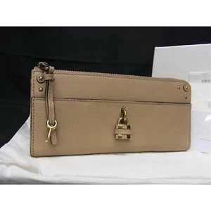 Chloe Paddington Leather L-Zip Long Wallet Women's Brown AS9590 Auth - Picture 1 of 5