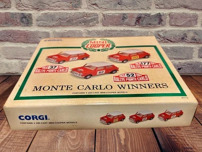 Corgi Mini Cooper Monte Carlo Winners Limited Car Set Diecast Mode Unused Japan - Image 1 of 4