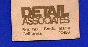 Sie wählen - HO Detail Associates Detailing Parts - New Old Stock - Bild 1 von 7