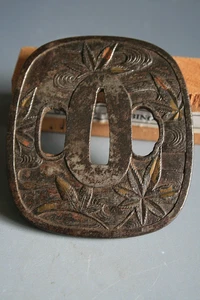 ANTIKE JAPANISCHE TSUBA - Bild 1 von 3