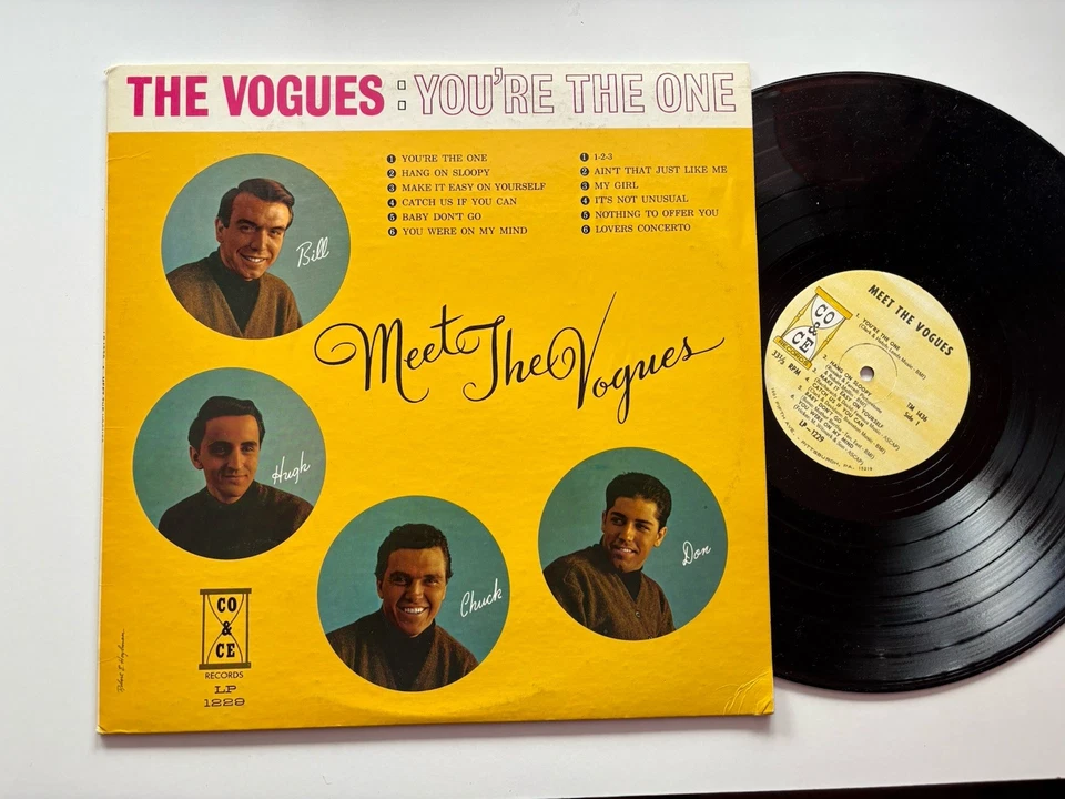 The Vogues LP Meet The Vogues ORIG - Image 1 of 1