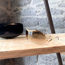 Roberto Cavalli Lacedemone 392S Gold-Tone Sunglasses