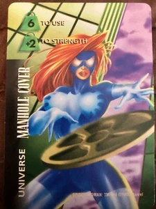 1995 Marvel OverPower Spider-Woman - Manhole Cover - Picture 1 of 2