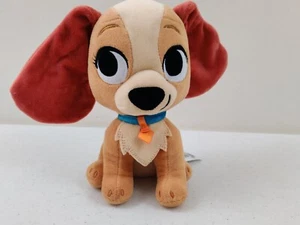 Disney Store Furrytale Friends Lady Dog Plush Toy Lady And The Tramp - Picture 1 of 10