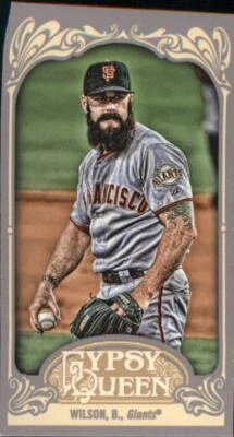 2012 Topps Gypsy Queen Mini #26A Brian Wilson - NM-MT - Image 1 of 2