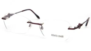 New Roberto Cavalli NEVIS 718 069 PURPLE EYEGLASSES GLASSES 55-17-135mm Italy - Picture 1 of 10