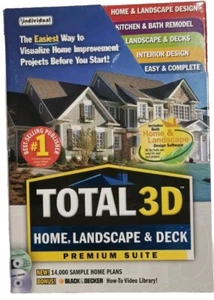 Total 3D Home, Landscape & Deck - Premium Suite PC Software Design - Bild 1 von 9