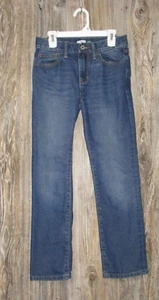 Old Navy Boys Size 10 Skinny Blue Denim Jeans Msre 26x24 Adjustable Waistband - Picture 1 of 12