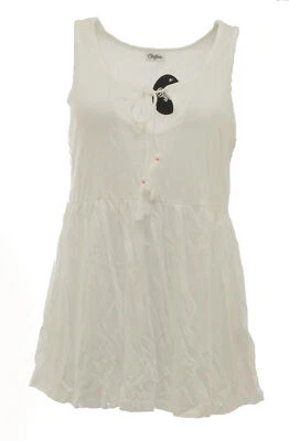 Buffalo Tank Top/Shirt Sleeveless White Size 40/42 77076008 - Image 1 of 2