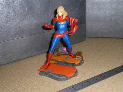CAPTAIN MARVEL COLLECTOR'S STATUE FIGURE DIORAMA NEW! Marvel vs Capcom Infinite - Image 1 of 2