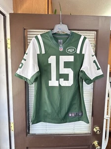 Authentic Nike New York Jets #5 Tim Tebow Home NFL Football Jersey NY Vintage - Picture 1 of 5