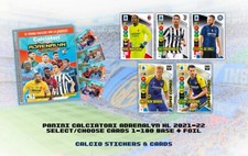 Panini Calciatori Adrenalyn XL 2021-22 Select/Choose Cards 1-180 Base + Foil
