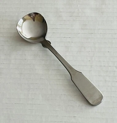 Lifetime Cutlery Stainless Japan LCU64 Sugar Spoon Satin Fiddle Colonial  - Image 1 of 4