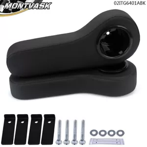 Golf Cart Rear Seat Arm Rest Cushion Cup Holder Fit For EZGO/Club Car/Yamaha - Imagen 1 de 12