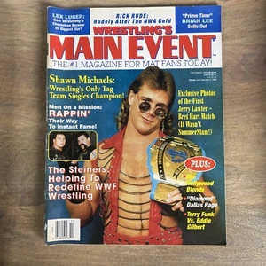 Wrestling's Main Event Magazine Dec 93 Shawn Michaels Rick Rude W068 - Picture 1 of 6