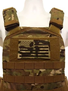 LARGE 5x3" Infrared reflective Multicam IR US Flag Patch Special Forces SF patch - Picture 1 of 3