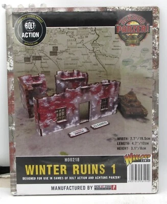 Micro Art Studio H00218 Winter Ruins 1 (Bolt Action/Achtung Panzer!) Terrain - Image 1 of 2