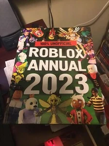 KIDS ROBLOX UNOFFICIAL ANNUAL 2023 HARDBACK PUZZLES ACTIVITY BIRTHDAY CHRISTMAS - Picture 1 of 1