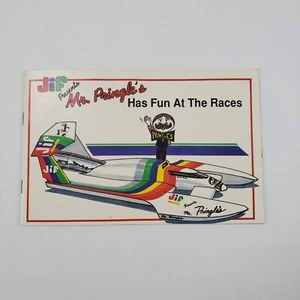 1988 De colección Jif Present's Mr. Pringles Has Fun at the Races barco libro de promoción - Imagen 1 de 8
