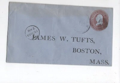 United States used entire U280 fancy cancel - Image 1 of 2