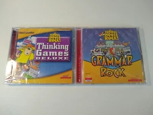 School House Rock Thinking Games Deluxe And Grammar Rock - Picture 1 of 4