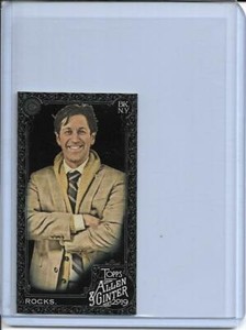 AWESOME 2019 ALLEN & GINTER X BURTON ROCKS BLACK MINI CARD #179 ~ SPORTS AGENT