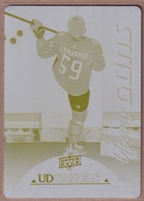 2021-22 Upper Deck Canvas Printing Plates Yellow #C237 Yegor Chinakhov RC 1/1