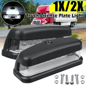 1x/2X LED TRAILER LICENSE NUMBER PLATE LIGHT LAMP FOR SUV TRUCK LORRY REAR LAMP - Picture 1 of 10