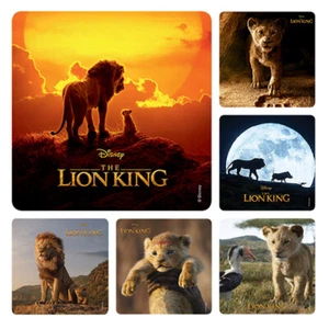 25 Pegatinas de acción en vivo de Disney Lion King Party Favor Teacher Supply Simba - Imagen 1 de 1