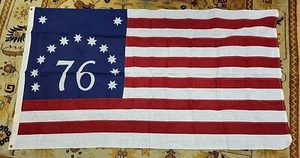 Bandera "Pioneer" Valley Forge EE. UU. Bicentenario 1976 sin usar Bennington America - Imagen 1 de 6
