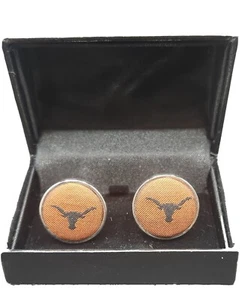 NCAA University of Texas Longhorns Offically Licensed TEAM CUFFLINKS, NEW - Picture 1 of 11