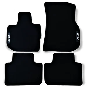 Car Floor Mats For BMW X3 G01 Velour Waterproof Black Carpet Rugs Auto Liners X3 - Picture 1 of 12