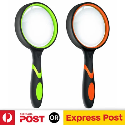 30X Large Magnifying Glass Lens Magnifier Loupe Reading Repair Science 100mm - image 1 of 4