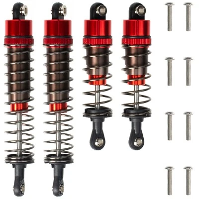 Juego de amortiguadores de aceite de aluminio amortiguadores para coche de radiocontrol Tamiya DT-03 DT-02B Foto 1 de 4