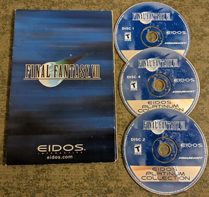 Final Fantasy VII 7 original - PC game - INCOMPLETE - MISSING DISC 3 - Platinum - Picture 1 of 1
