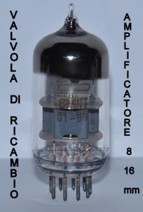 ★VALVOLA DI RICAMBIO 1 x AMPLIFICATORE CIRSE SOUND 8 mm 6N2P/12AX7=ECC83★ - Foto 1 di 3