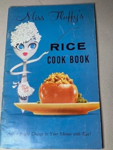 Miss Fluffy's Rice Cook Book Mahatma/Water Maid 32 Pgs Booklet - Picture 1 of 5