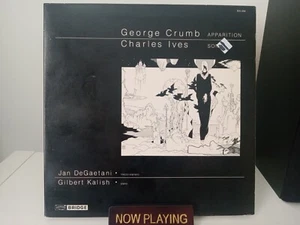 George Crumb Charles Ives Apparition Songs Vinyl LP Bridge Records Gatefold 1983 - Picture 1 of 17
