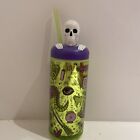Cool Gear TOP THIS SPOOKY Skull Chiller Green 16FL oz. Double Wall Insulated NEW