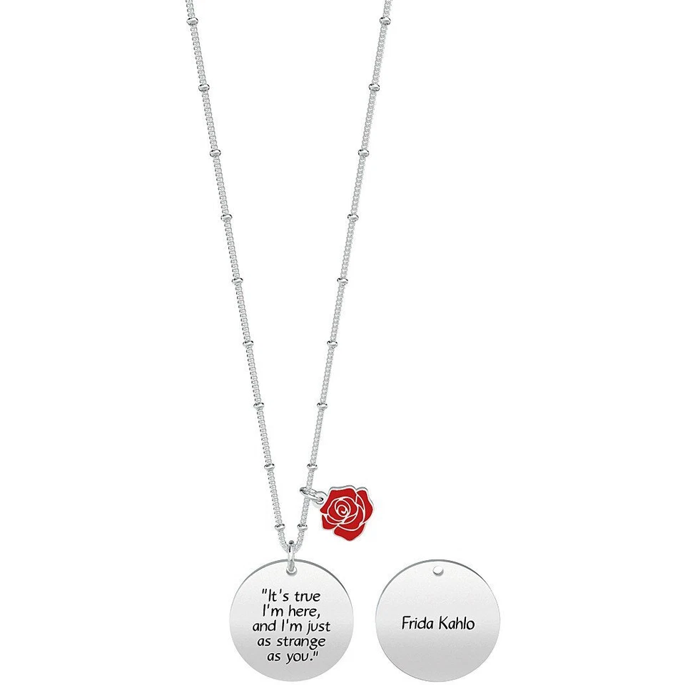 Collana KIDULT Frida Khalo Donna 751154 acciaio 316l Collezione Philosophy