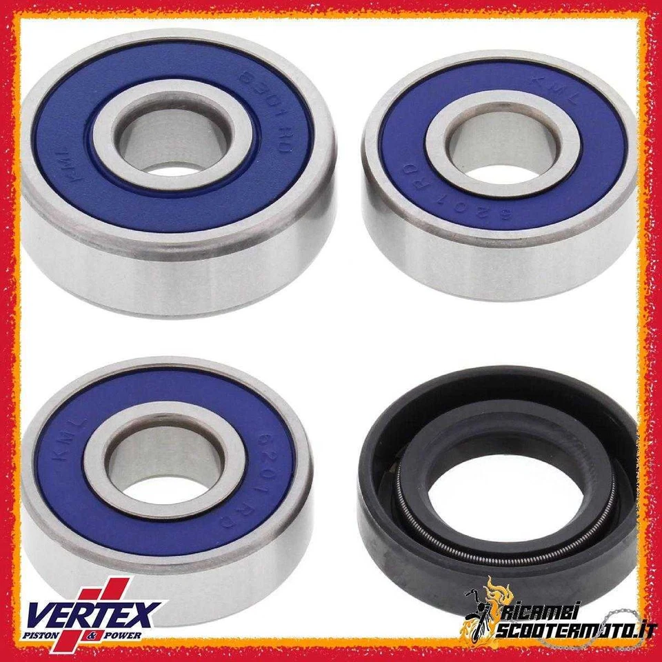 Kit cojinete rueda delantero suzuki tc 125 1973 25-1167#18 Foto 1 de 1