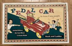 Vintage XONEX Pedal Car HOOK and LADDER 1:3 Scale Limited Edition DIECAST 1992 - Picture 1 of 11